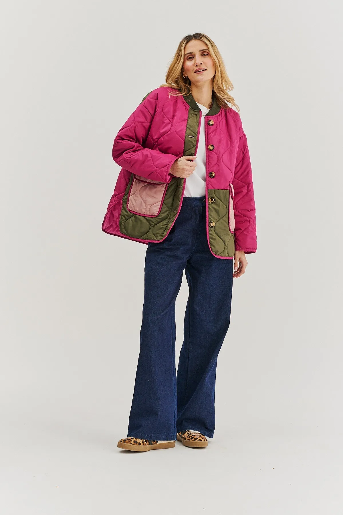 Imagine lightweight quilted jacket