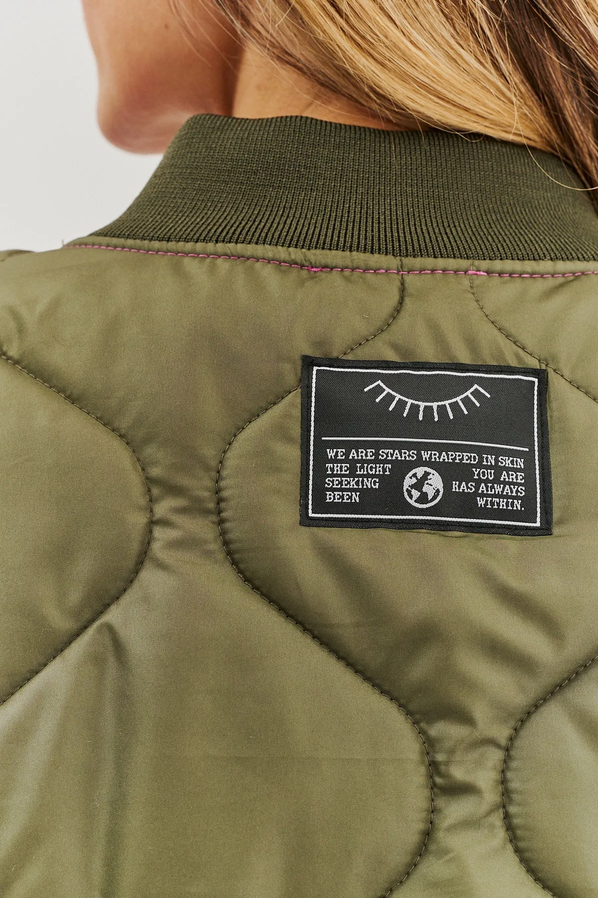 Imagine lightweight quilted jacket
