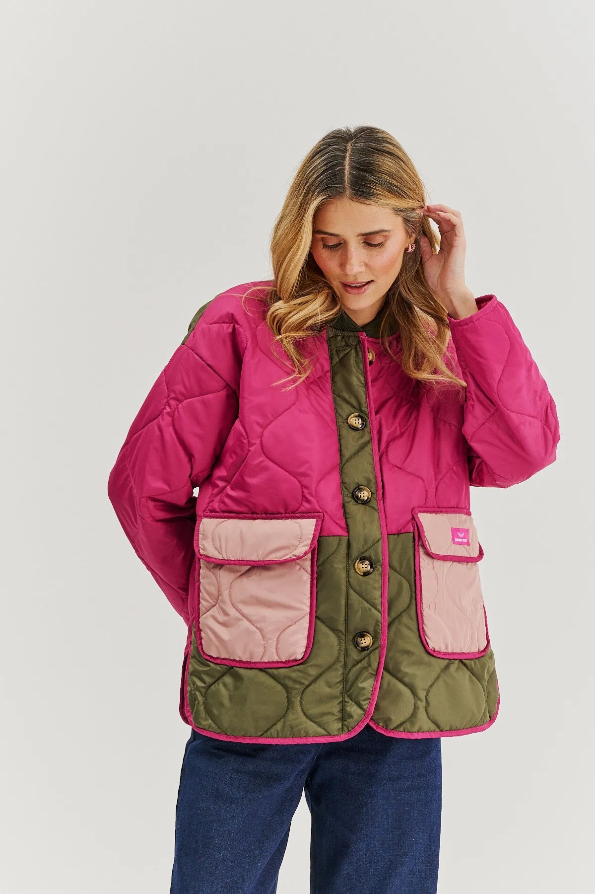 Imagine lightweight quilted jacket