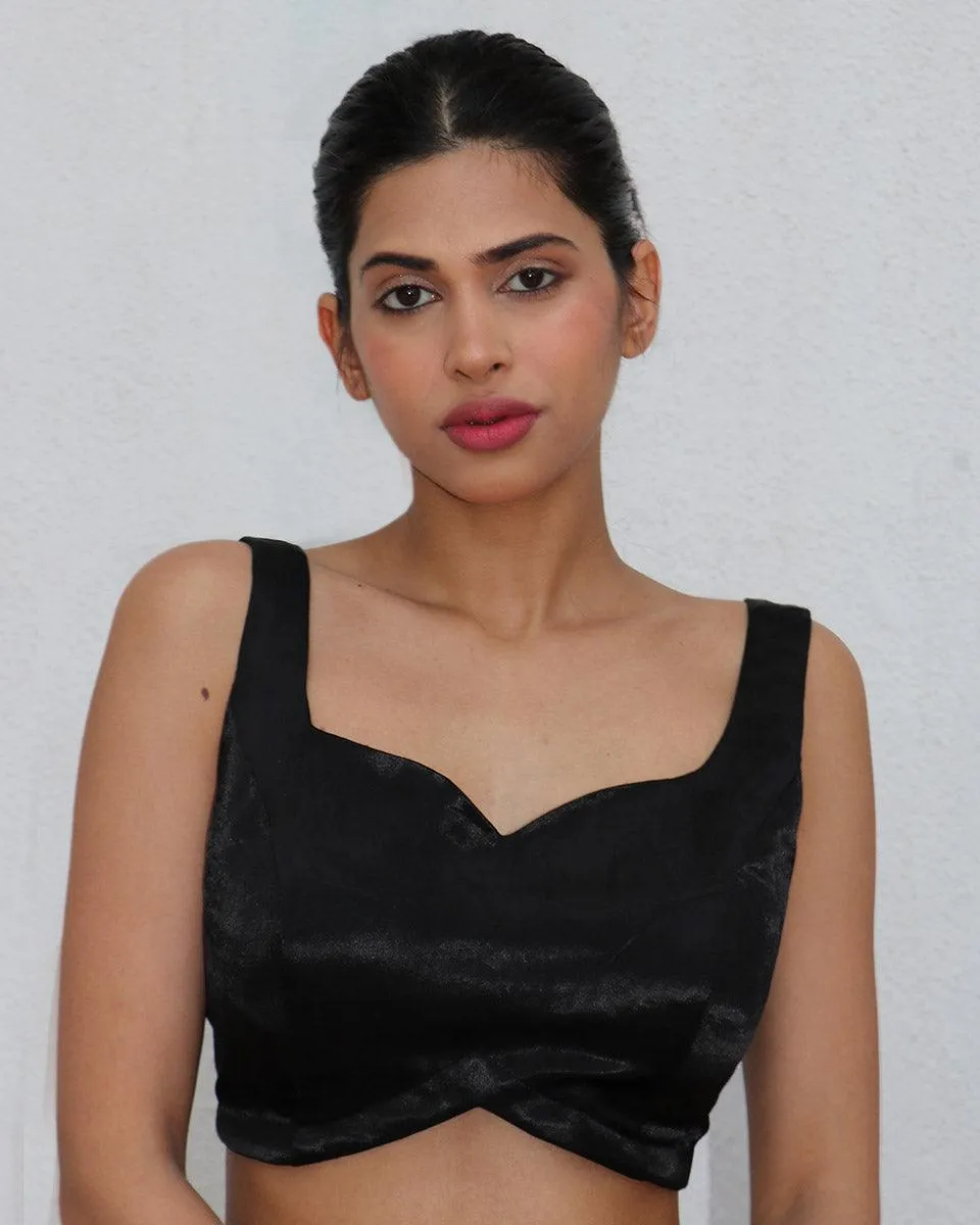 Kailani Mashru Silk Blouse