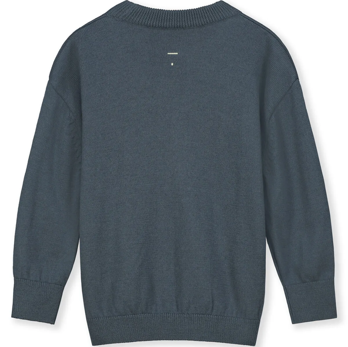 Knitted Jumper in Blue Grey by Gray Label