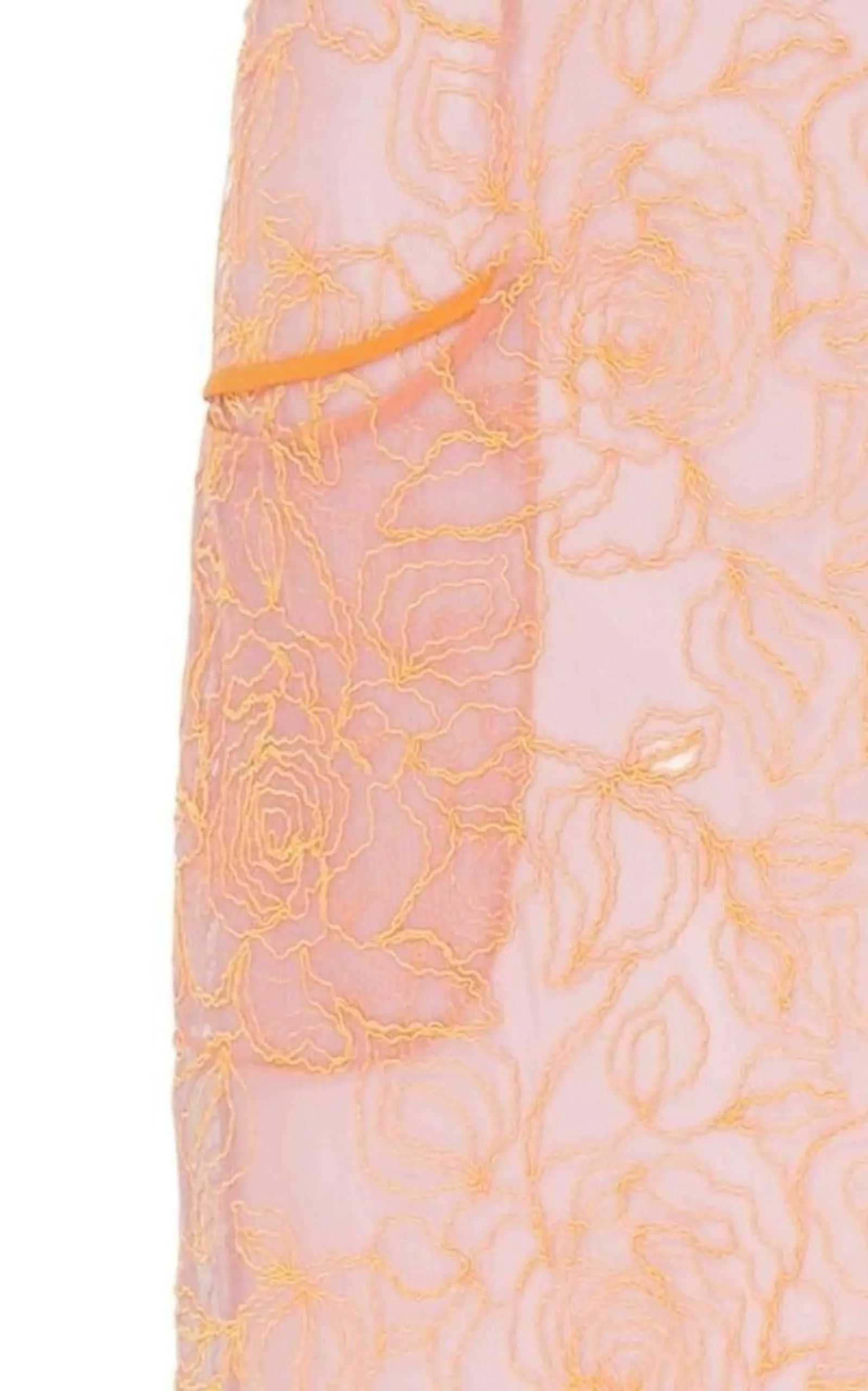 La Robe Lavandou Chiffon Midi Dress