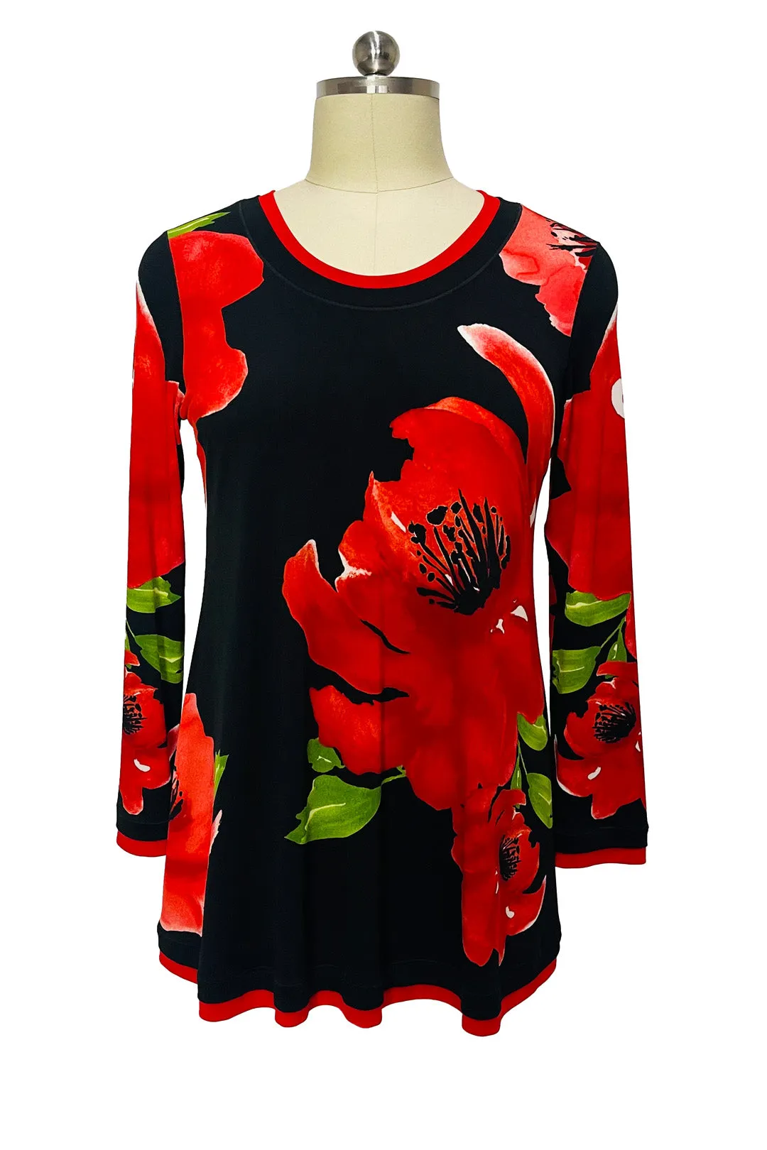 Long SLV Banded Tunic