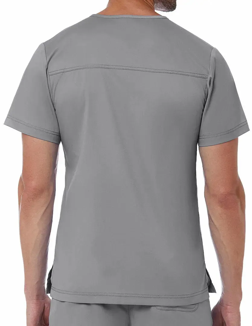 Maevn Men's Basic V-Neck Scrub Top