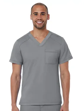 Maevn Men's Basic V-Neck Scrub Top