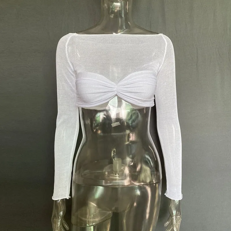 Make Me Blank Crop Top