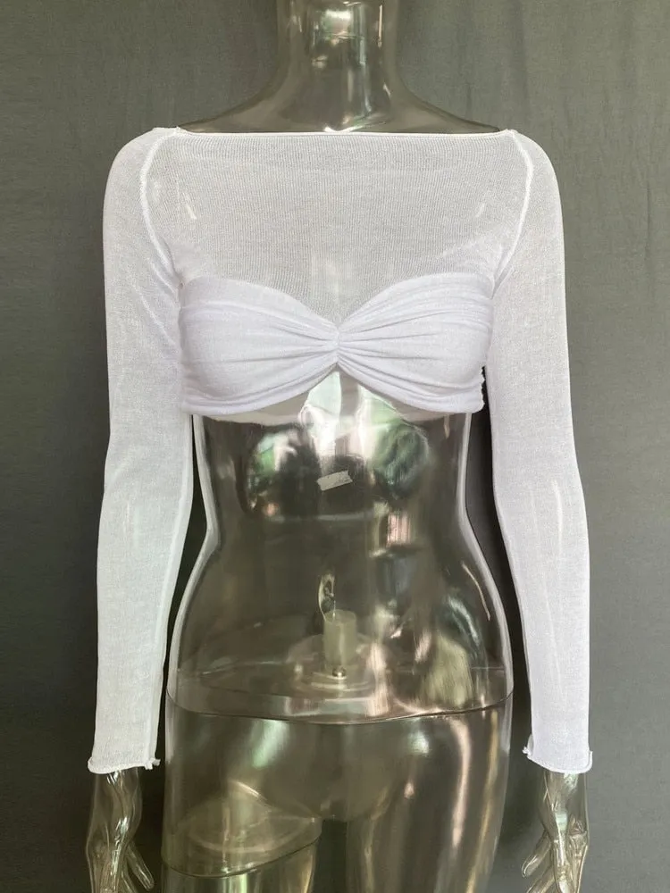 Make Me Blank Crop Top