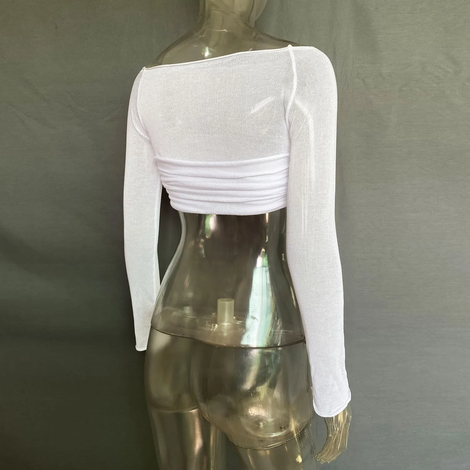 Make Me Blank Crop Top