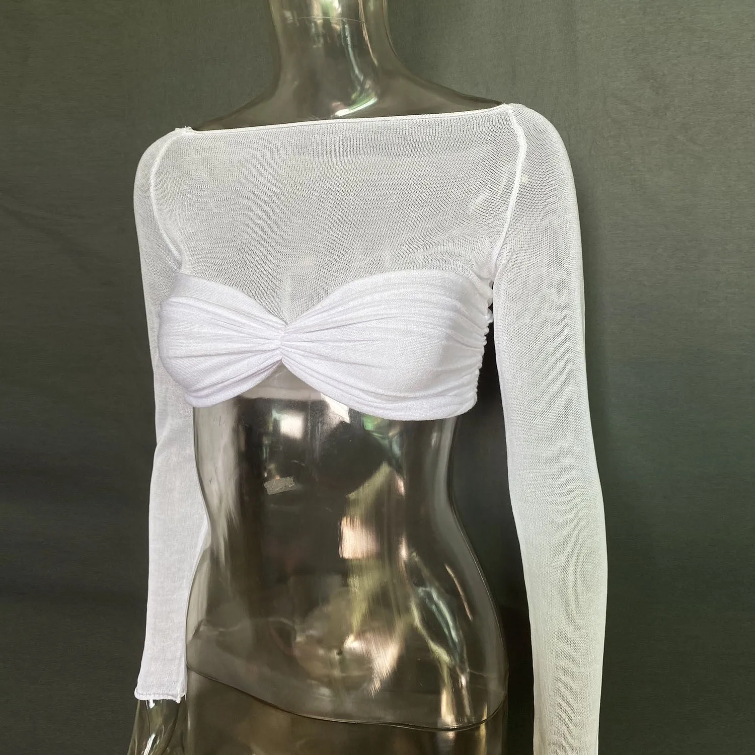 Make Me Blank Crop Top