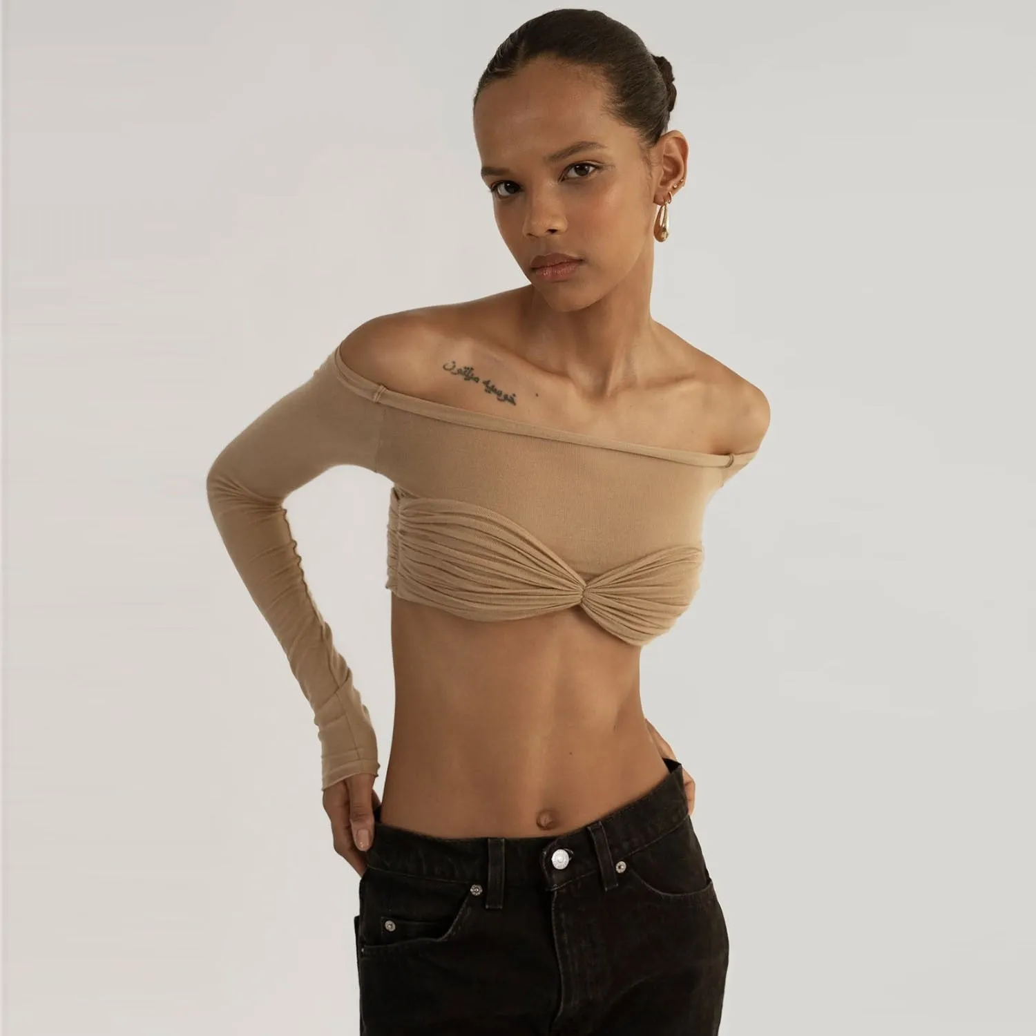Make Me Blank Crop Top