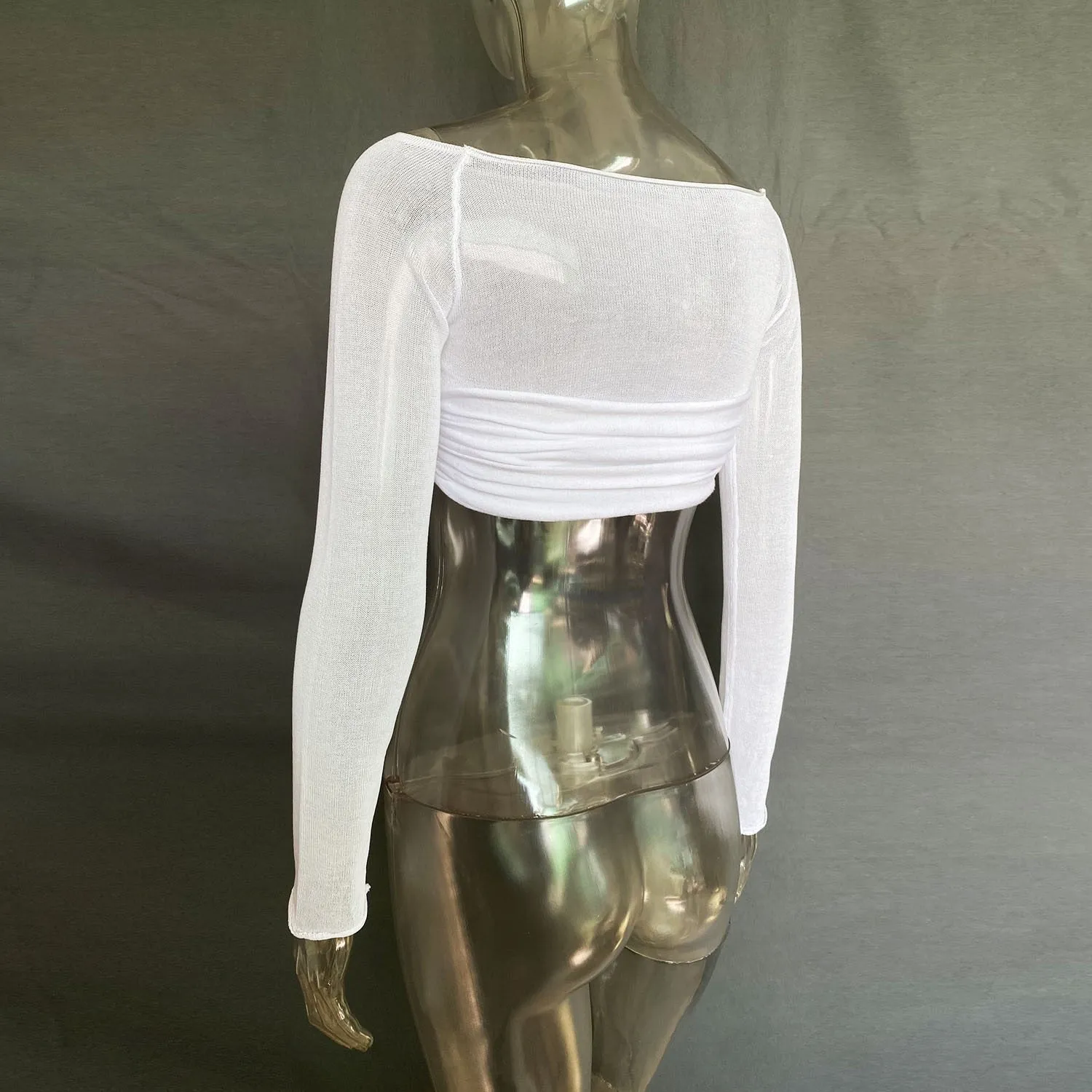 Make Me Blank Crop Top
