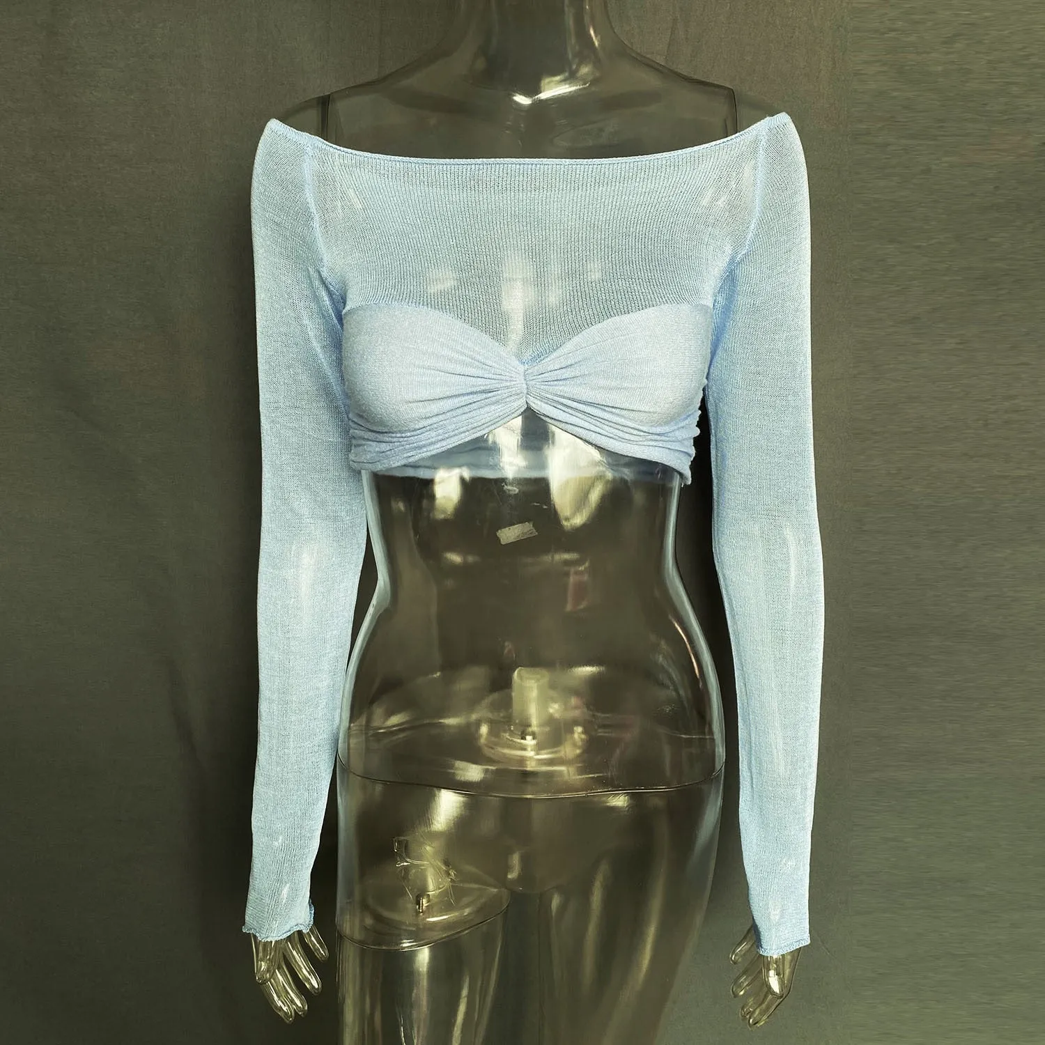 Make Me Blank Crop Top