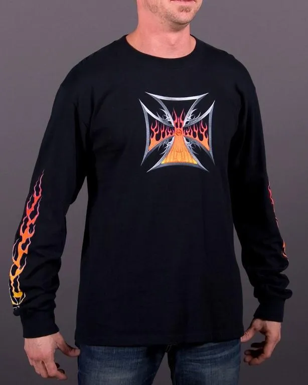 Maltese Flames Long Sleeve