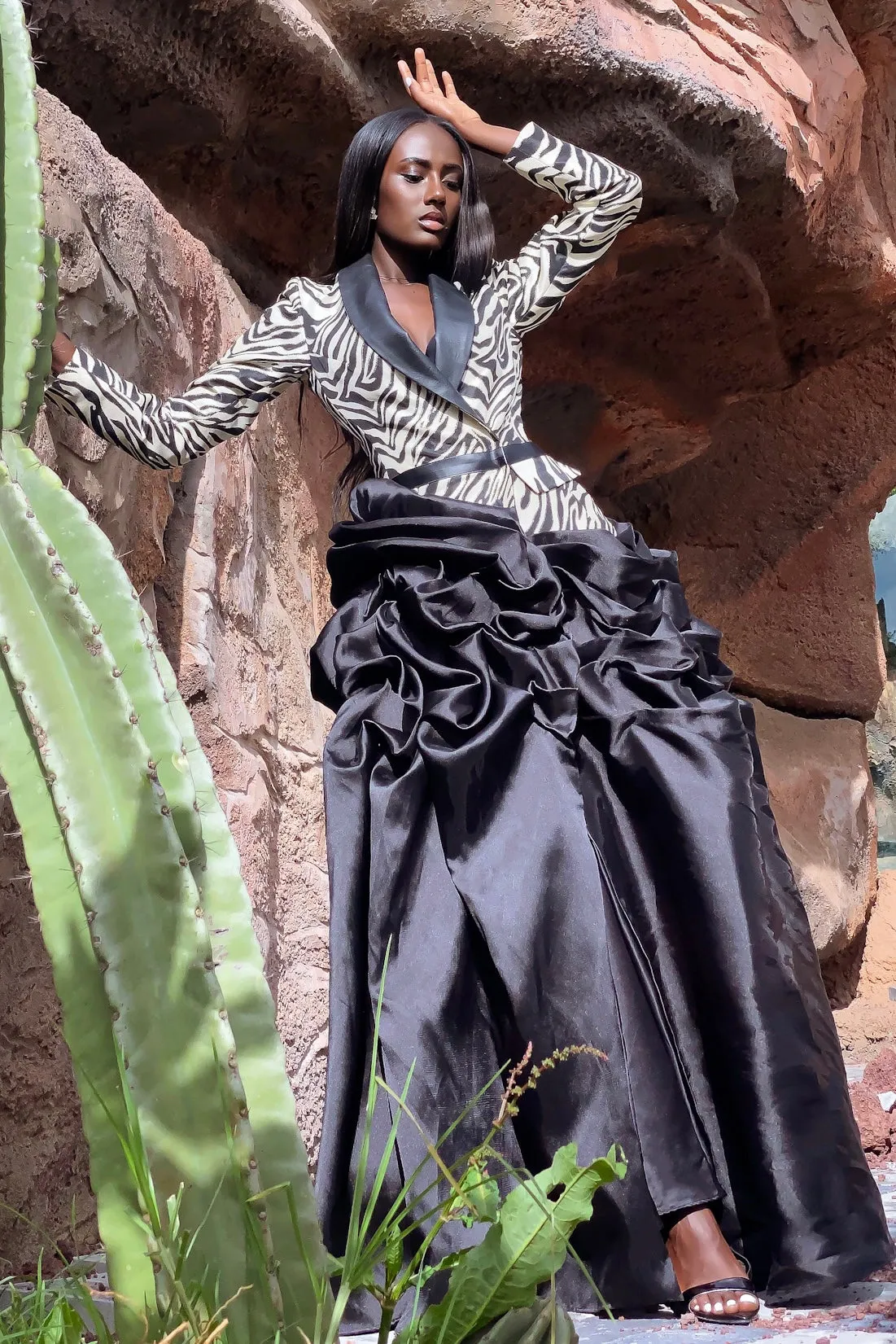 Ms Ruffle Jacket Dress
