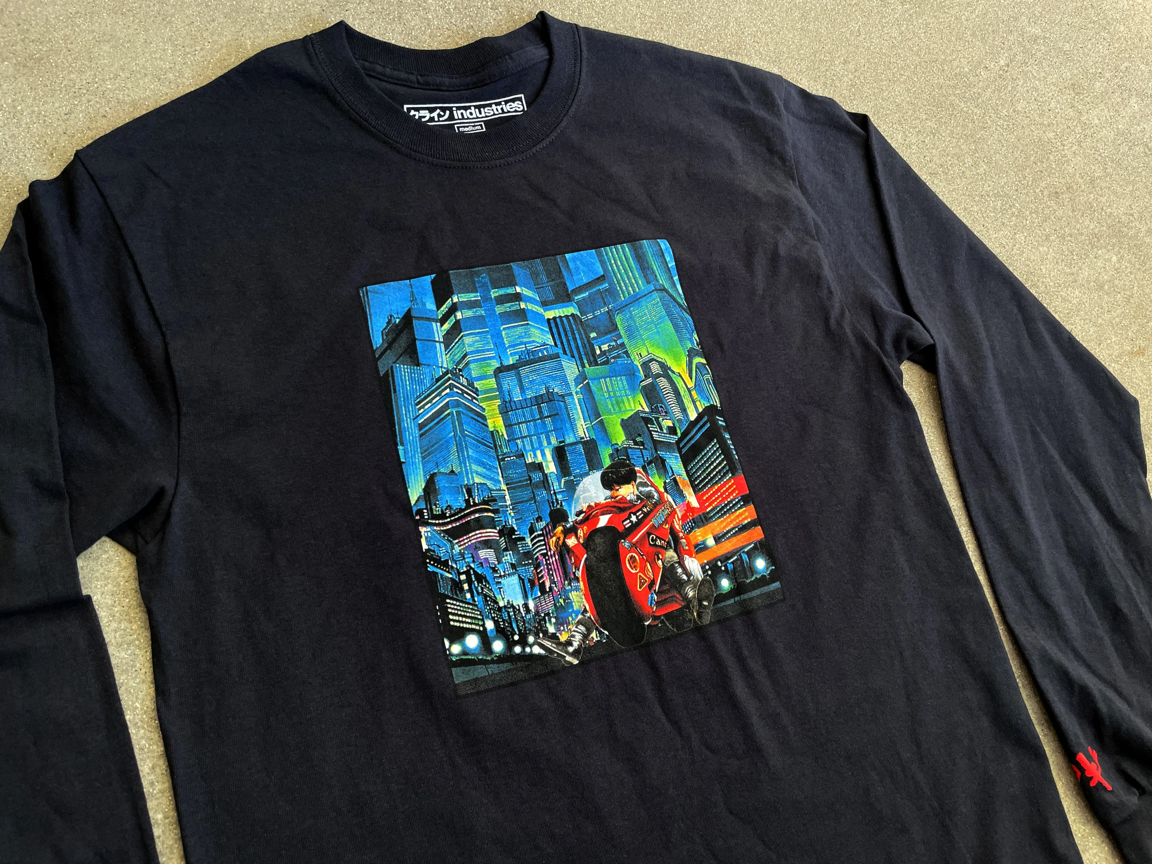neo tokyo LONG SLEEVE t-shirt BLACK