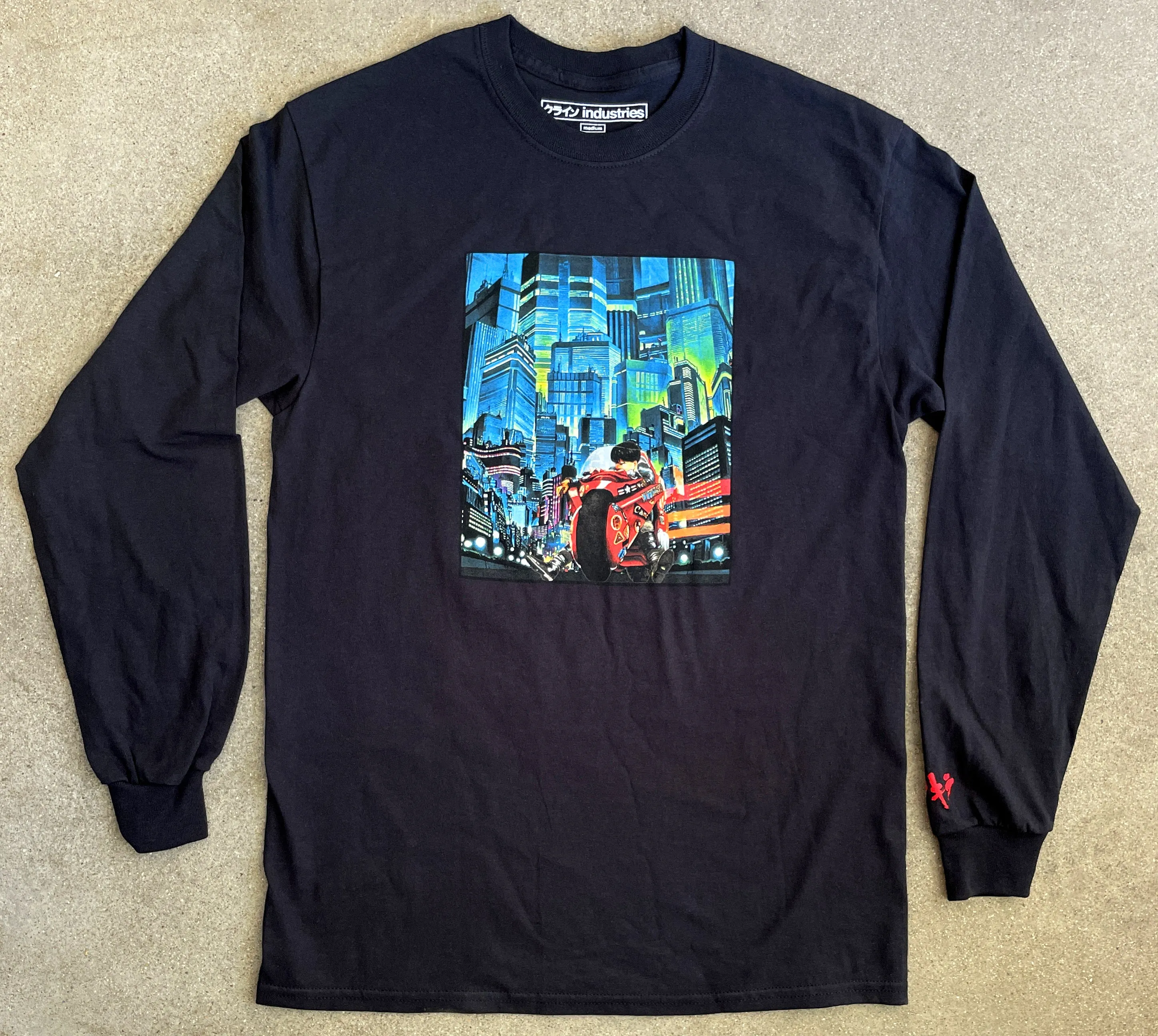 neo tokyo LONG SLEEVE t-shirt BLACK