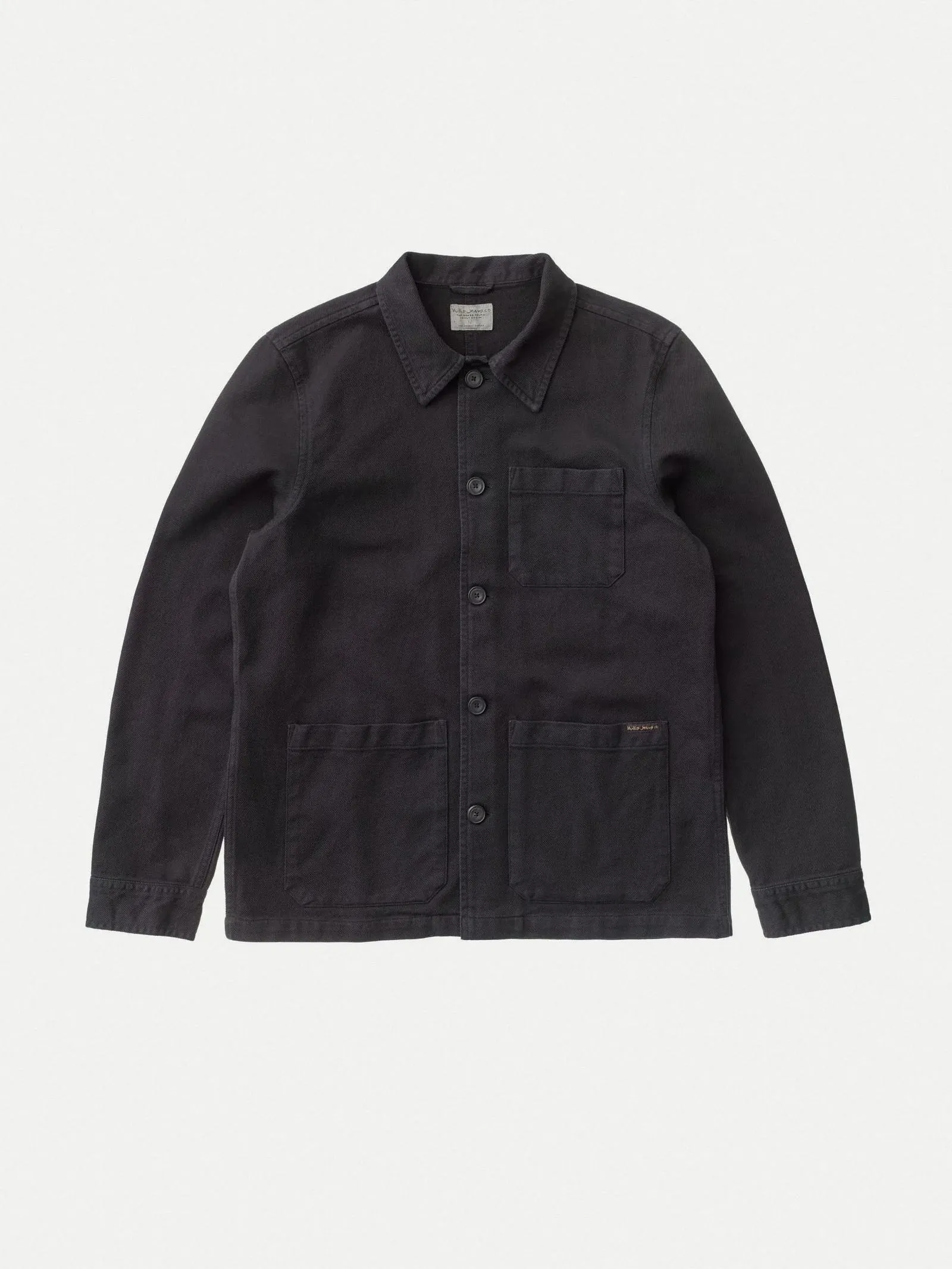 NUDIE JEANS - Barney Worker Jacket - Black