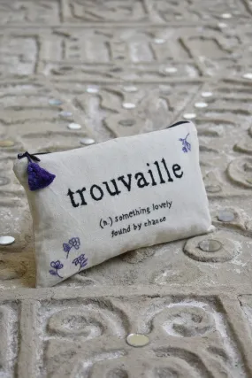 Okhai 'Adventurer' Hand Embroidered Travel Pouch