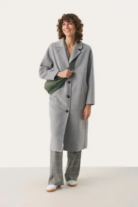 Part Two LorelaiPW Coat in Light Grey