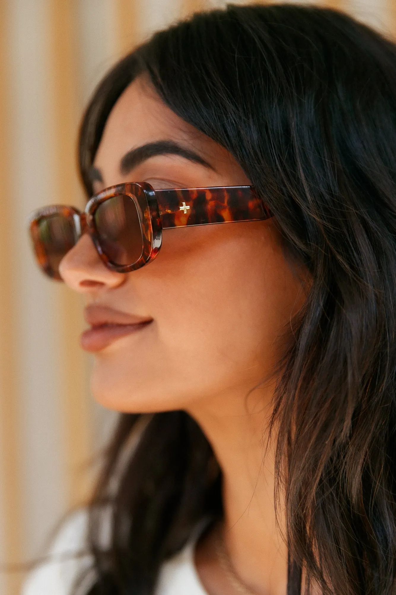 PETA   JAIN Rue Sunglasses Tort Brown