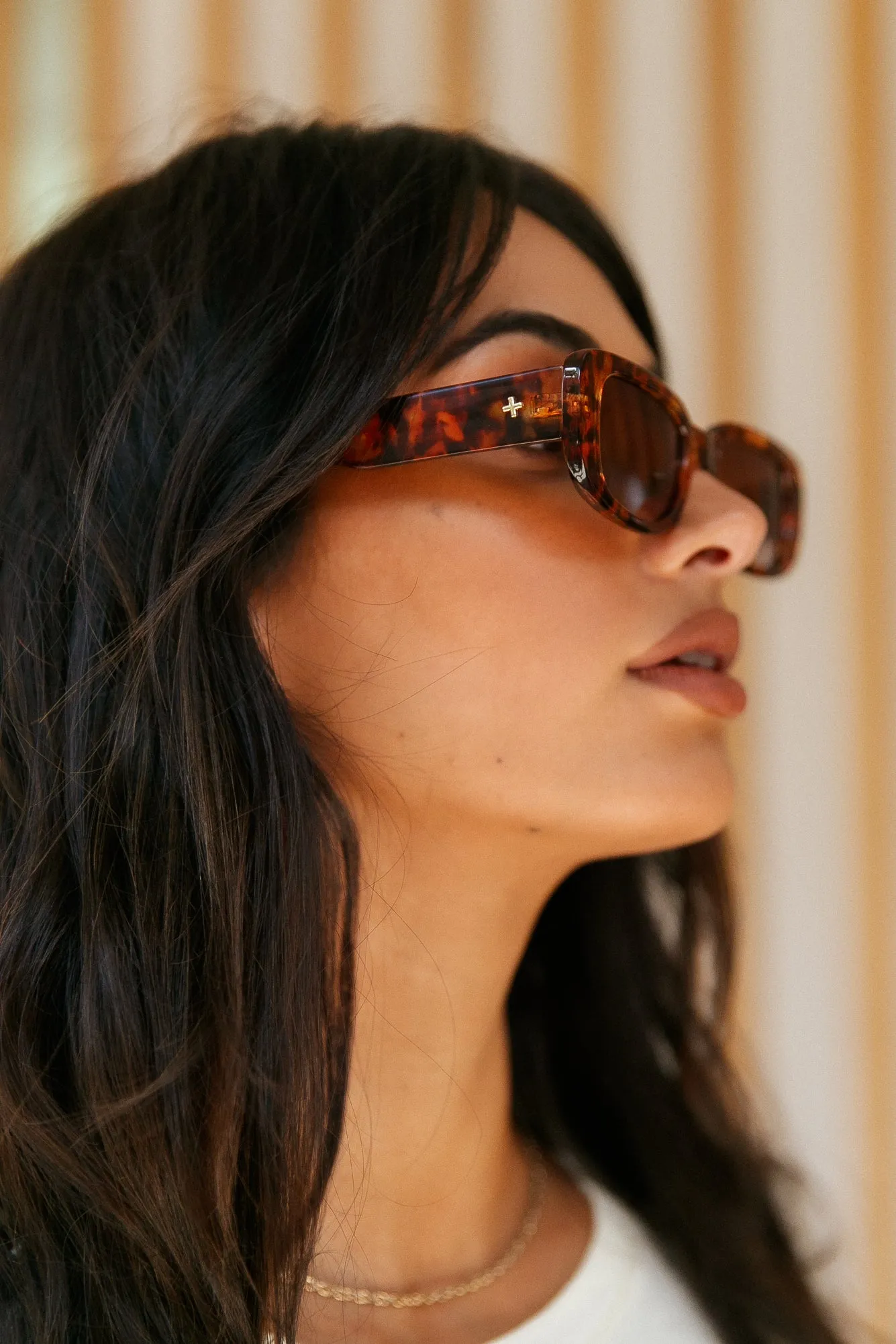 PETA   JAIN Rue Sunglasses Tort Brown