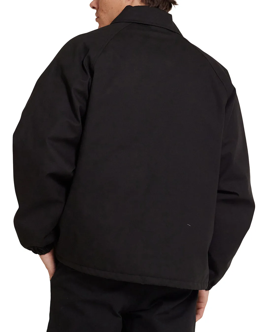 Pill Logo Coach Jacket - Black