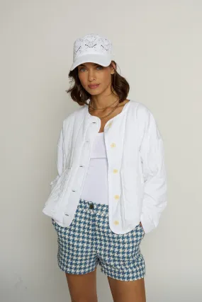 Quilted Tencel Jacket