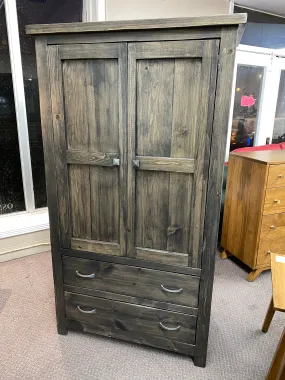 Rustic Tall Wardrobe