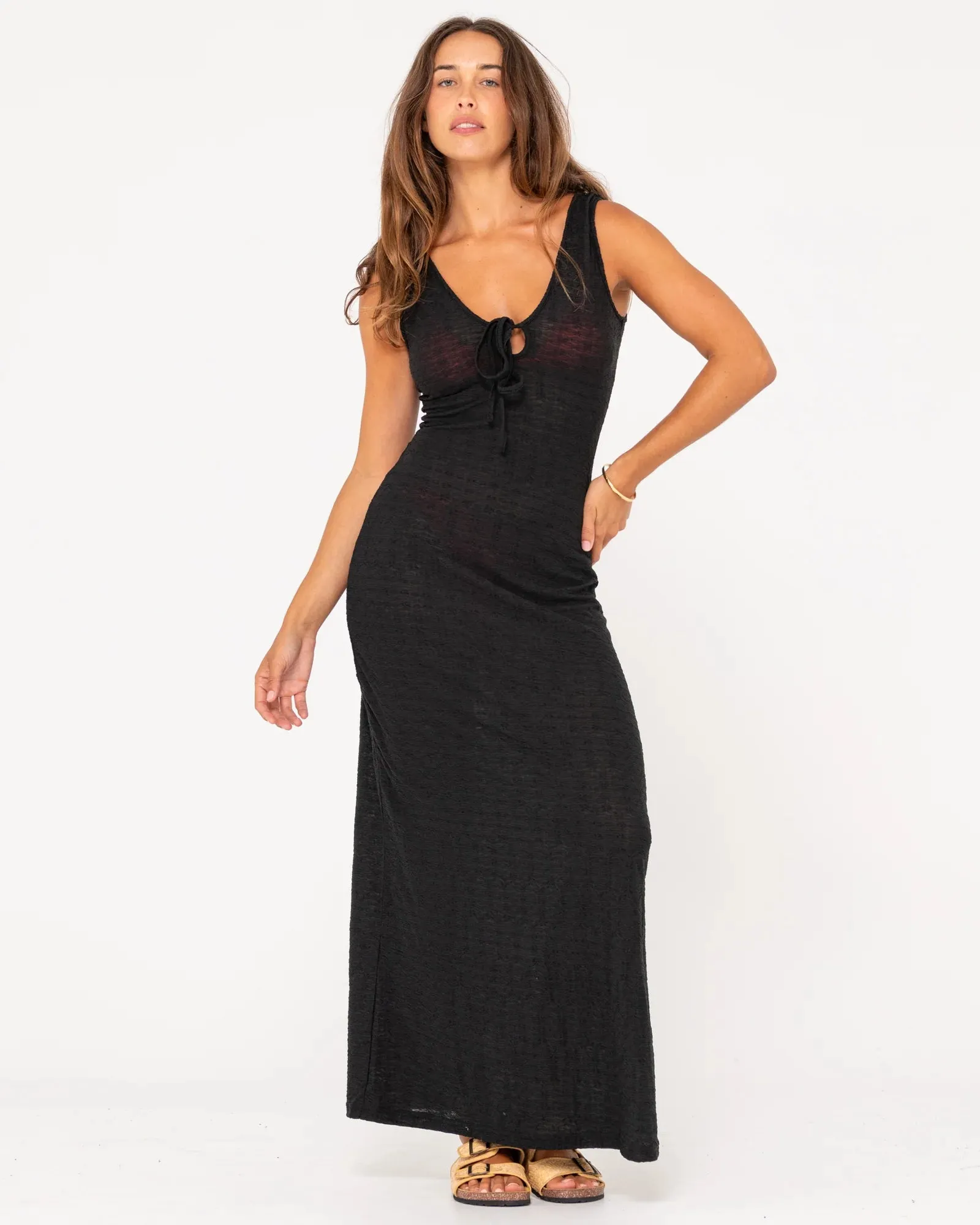 Rusty - Vita sheer Knit Maxi Dress