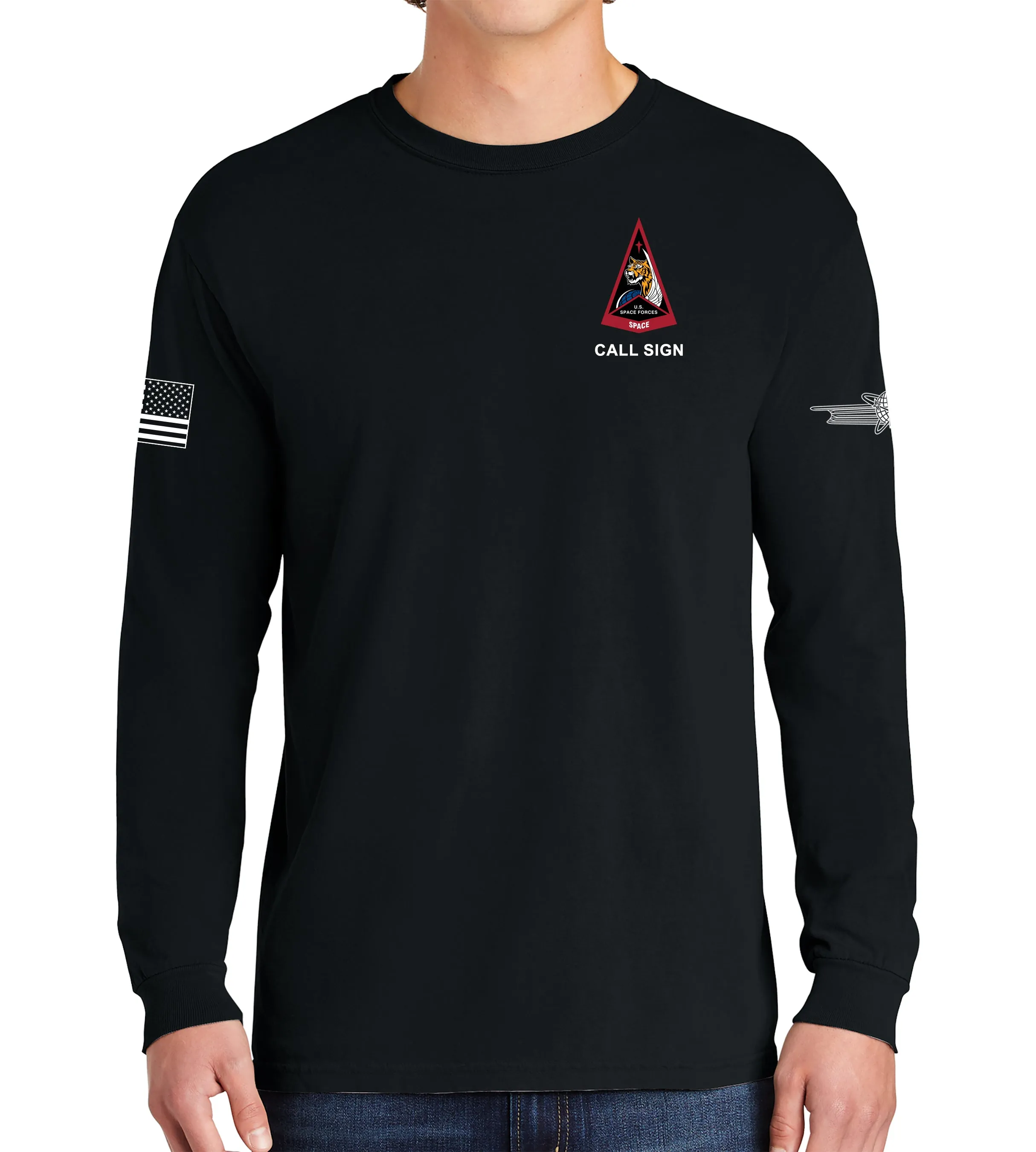 S4S Long Sleeve 50-50 Blend Unisex Shirt. This shirt IS approved for PT.