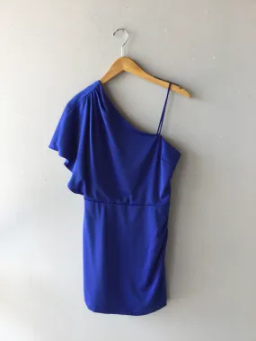 SLEEK One Shoulder Knit Bodycon Dress