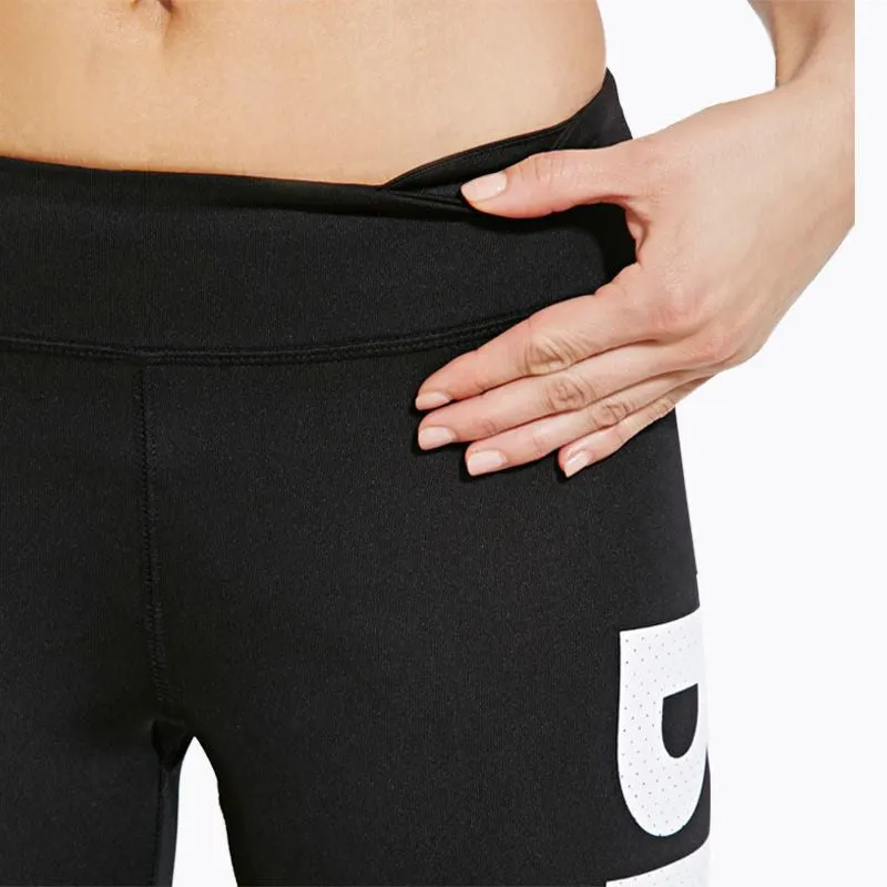 Slim Letters Print Elastic Leggings