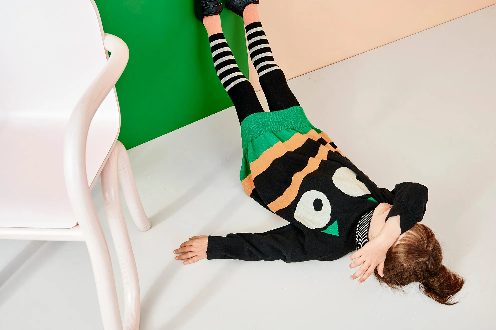 Sneaky Eye Knit Dress