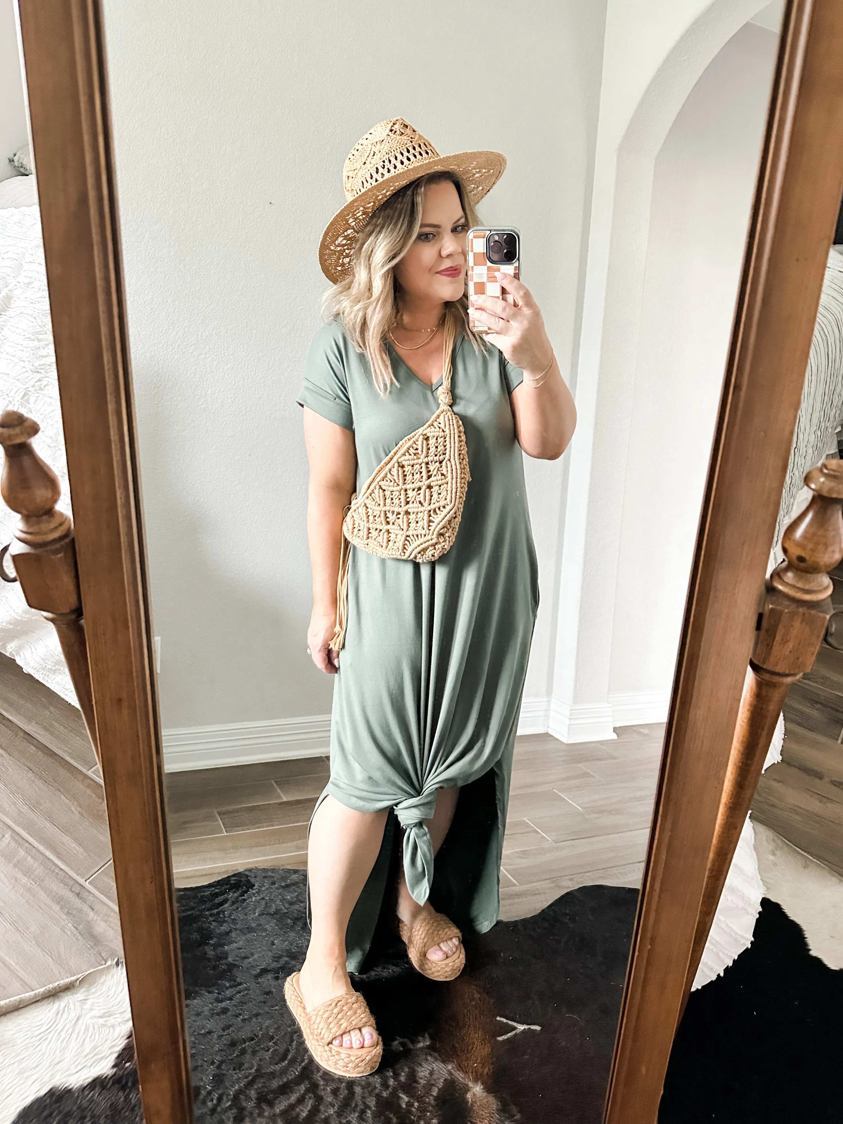Summer Sage Maxi Dress