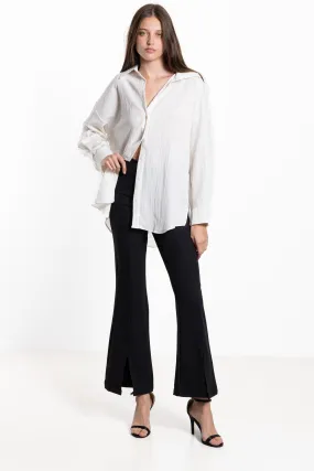 TAILORED FRONT SLIT TROUSERS