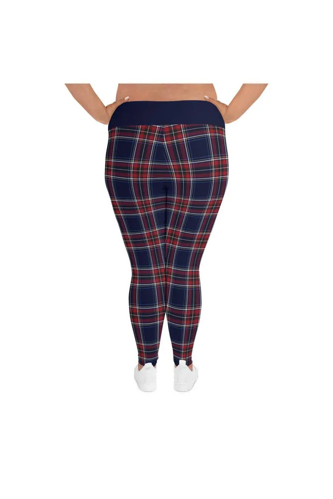 Tartan Plus Size Leggings