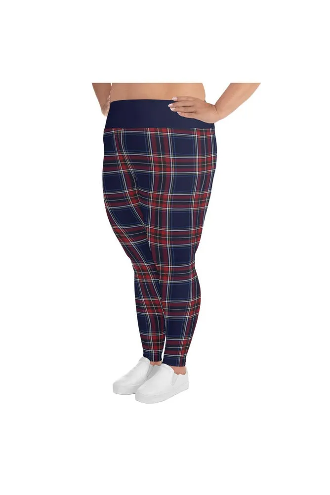 Tartan Plus Size Leggings