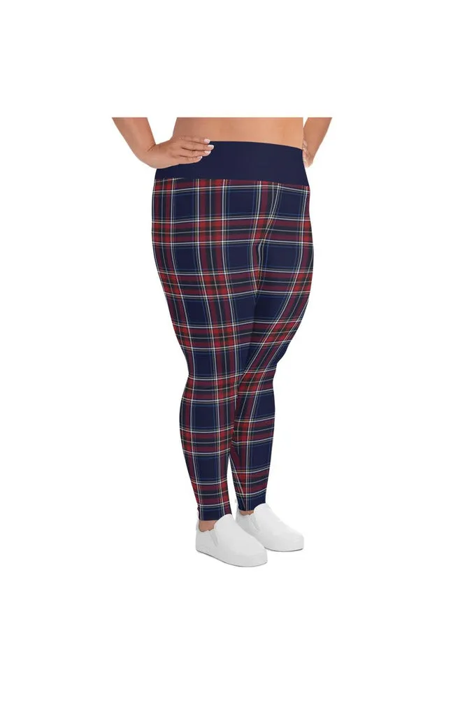 Tartan Plus Size Leggings