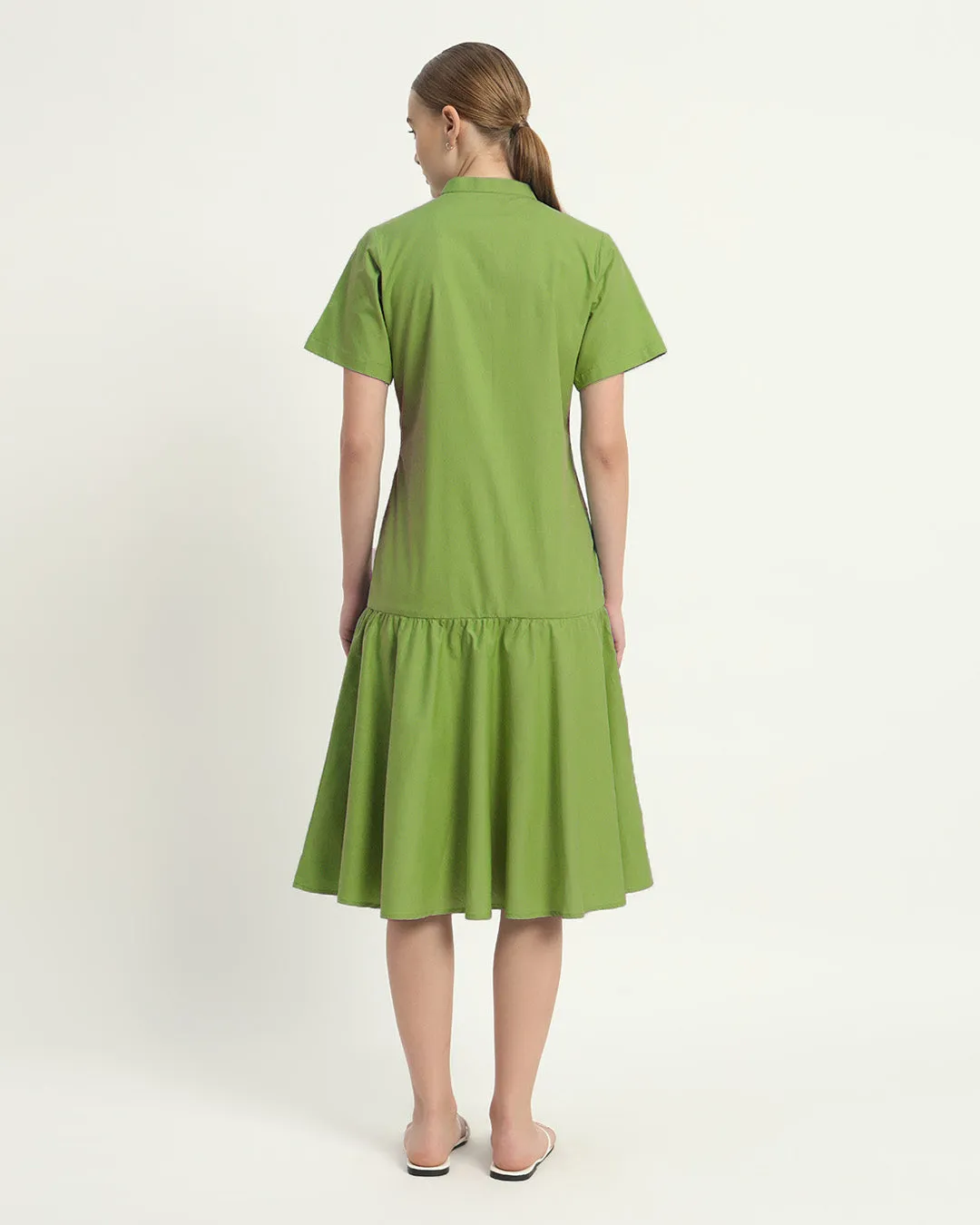 The Melrose Fern Cotton Dress