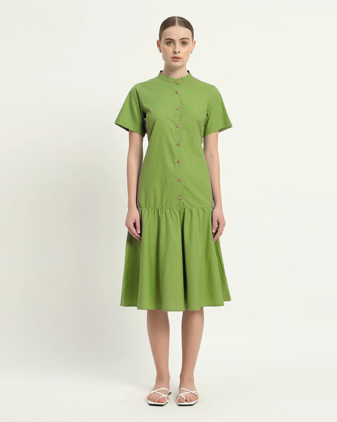 The Melrose Fern Cotton Dress