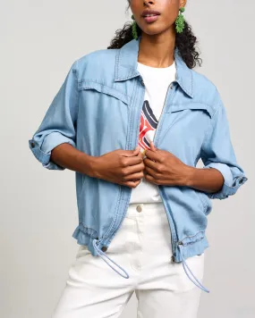 Washed Tencel Jacket - Chambray