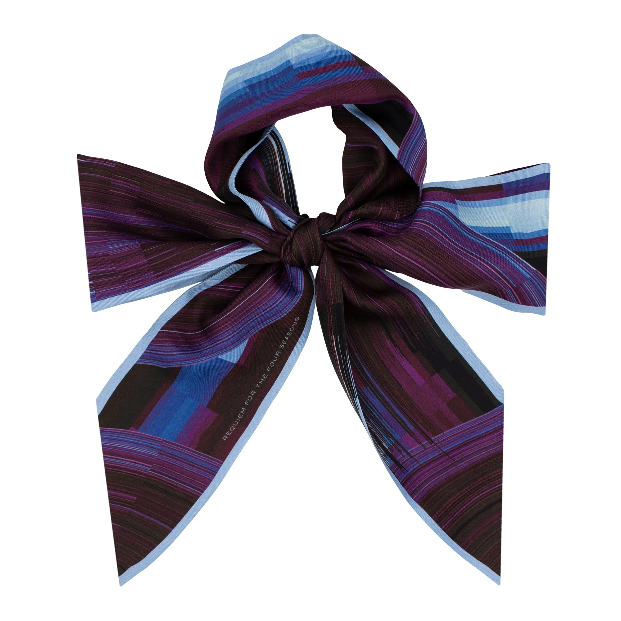 Winter – Silk Ribbon Scarf