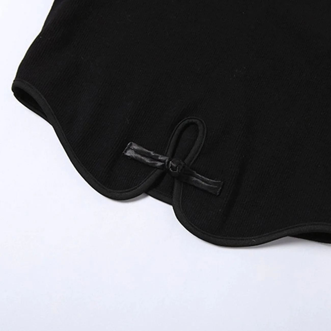 WLS Vintage Hollow Out Slim Fit Tee