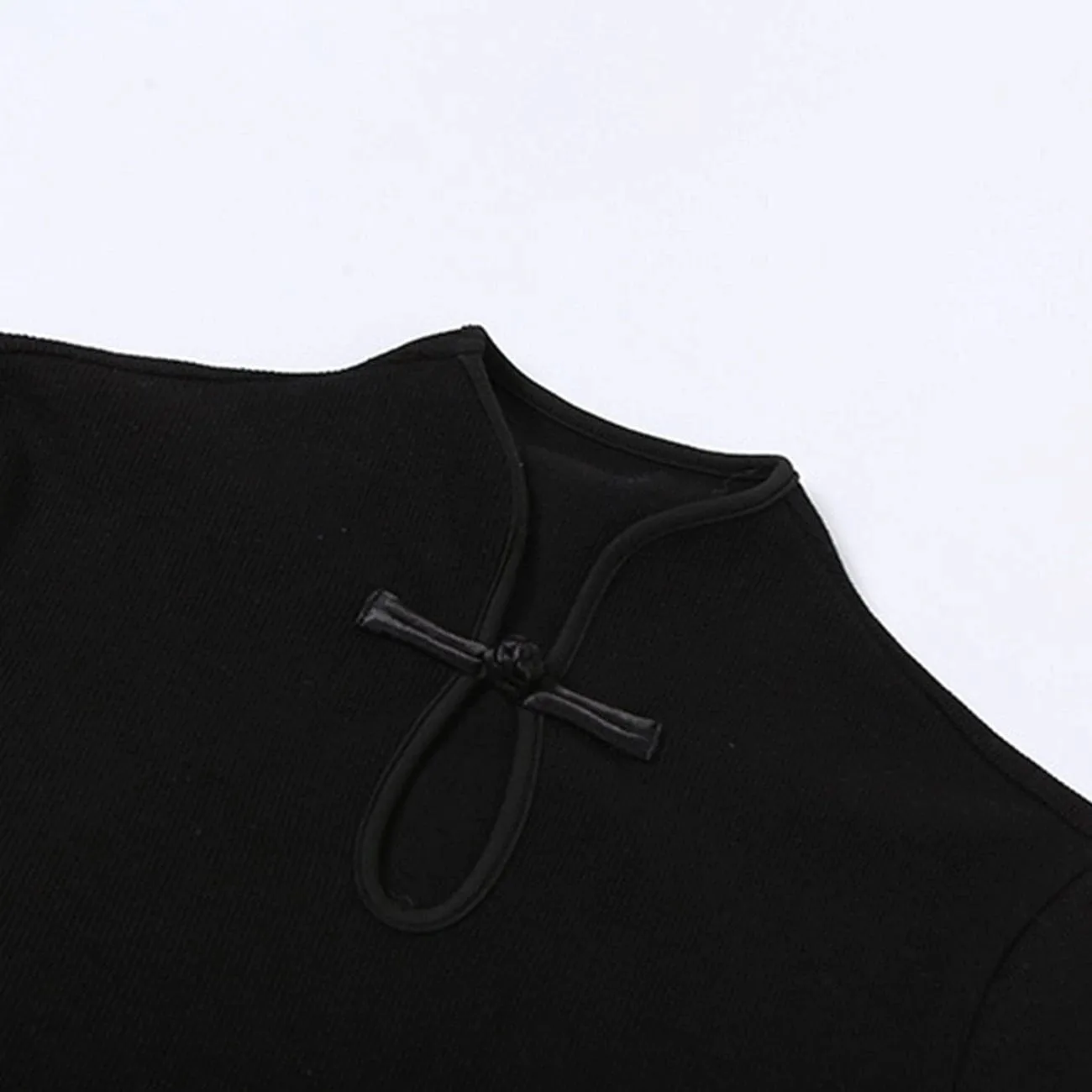 WLS Vintage Hollow Out Slim Fit Tee