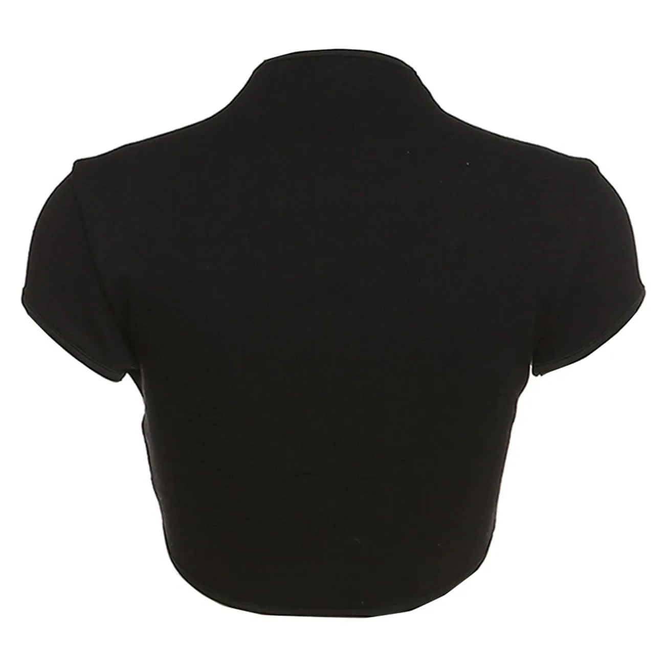 WLS Vintage Hollow Out Slim Fit Tee