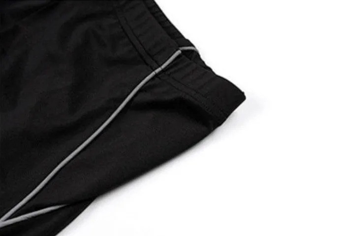 Women's Summer High-Waist Fitness Leggings With Reflective Straps