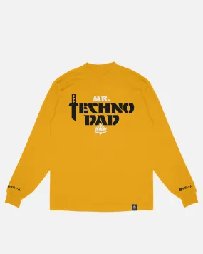 Wordmark Long Sleeve T-Shirt (Yellow)