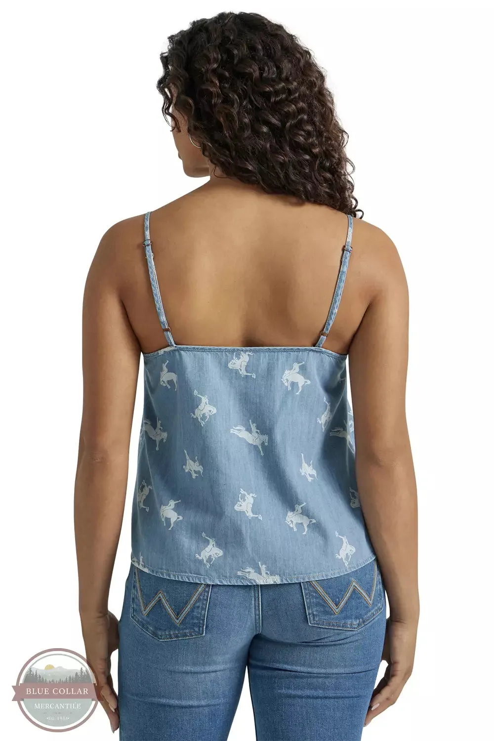 Wrangler Front Button Cami Top