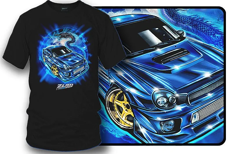 Zum Speed Bugeye Dragon Subie WRX Shirt, 2004 2005 WRX Subie, blobeye sti Shirt, Fast Furious Subie, JDM Shirt, Tuner car Shirt